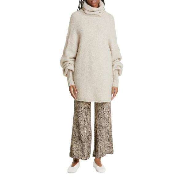 Malene Birger Snakeskin Jacquard Luxe Mafaldana Trousers Pants IT 38 / US 2 NEW - Picture 8 of 11